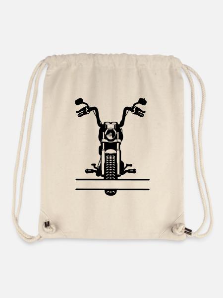 Motorsport-Chopper - Stanley/Stella recycelter Gym Bag - Naturweiß