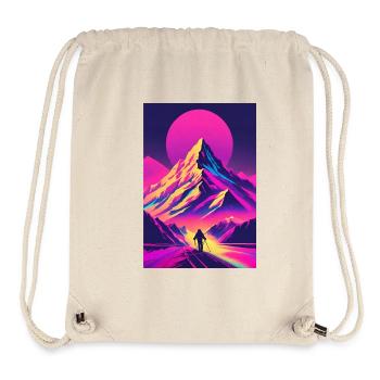Berg - Stanley/Stella recycelter Gym Bag - Naturweiß - Vorne