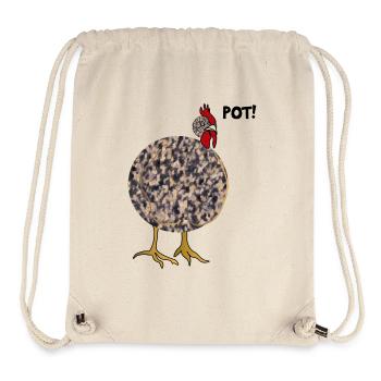 Pot Rattle Hen! - Stanley/Stella Recycled Gym Bag - natural - Front