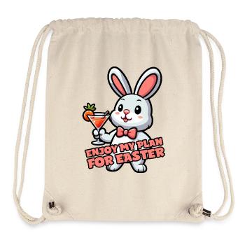 Enjoy my plan for Easter - Stanley/Stella Recycled Gym Bag - natural - Front