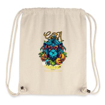 Wisdom of the Sacred Monkey - Stanley/Stella recycelter Gym Bag - Naturweiß - Vorne