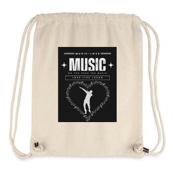 Tanzen bis zum schluss - Stanley/Stella recycelter Gym Bag - Naturweiß - Vorne