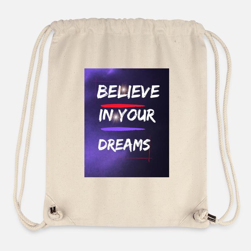 Believe - Stanley/Stella Recycled Gym Bag - natural