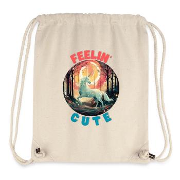 Unicorn1 - Stanley/Stella Recycled Gym Bag - natural - Front