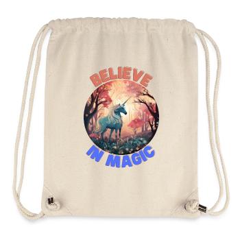 Unicorn3 - Stanley/Stella Recycled Gym Bag - natural - Front