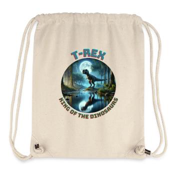 T Rex10 - Stanley/Stella Recycled Gym Bag - natural - Front