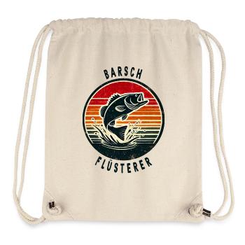 Barsch Flüsterer Design - Stanley/Stella recycelter Gym Bag - Naturweiß - Vorne
