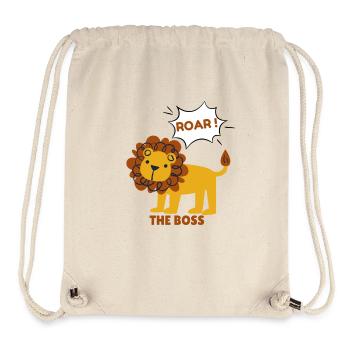 Lion - Stanley/Stella recycelter Gym Bag - Naturweiß - Vorne