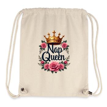 Nap Queen - Stanley/Stella Recycled Gym Bag - natural - Front