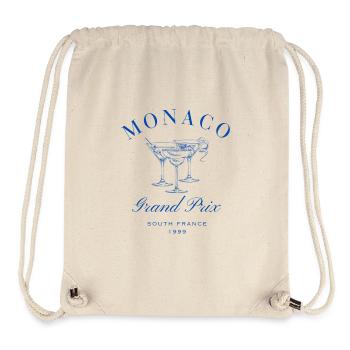 Monaco Grand Prix - Stylish cocktail design - Stanley/Stella Recycled Gym Bag - natural - Front