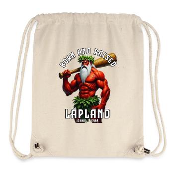 The Wild Man - Stanley/Stella Recycled Gym Bag - natural - Front