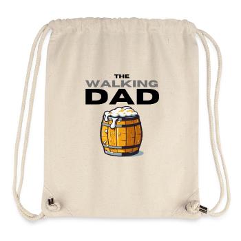 Walking Dad - Stanley/Stella recycelter Gym Bag - Naturweiß - Vorne