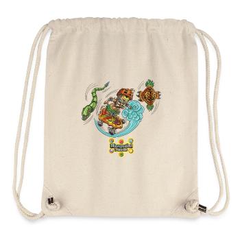 Tiki Skate - Stanley/Stella Recycled Gym Bag - natural - Front