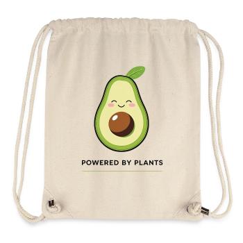Powered by Plants – Süße Avocado - Stanley/Stella recycelter Gym Bag - Naturweiß - Vorne