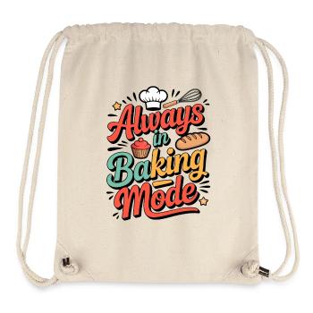 Toujours en mode cuisson – Backfreude Design - Sac à cordon recyclé Stanley/Stella - blanc naturel - Devant