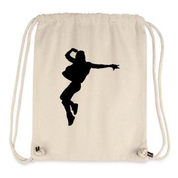 B-Girl Silhouette – Breakdance Style - Stanley/Stella Recycled Gym Bag - natural - Front
