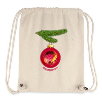 Coral magic on the fir branch - Stanley/Stella Recycled Gym Bag - natural - Front