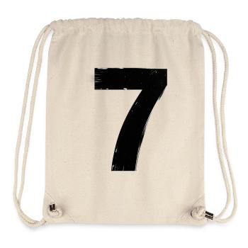 Faded Seven Glyph - Stanley/Stella Recycled Gym Bag - natural - Front