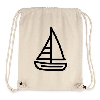Boot - Stanley/Stella recycelter Gym Bag - Naturweiß - Vorne