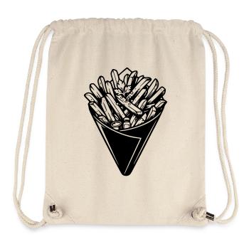 cornet_de_frites - Stanley/Stella recycelter Gym Bag - Naturweiß - Vorne
