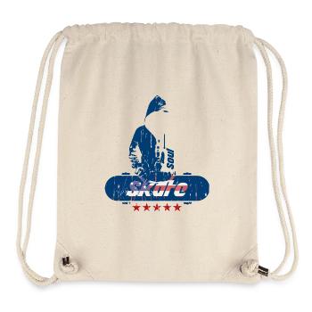 Skate Seele - Stanley/Stella recycelter Gym Bag - Naturweiß - Vorne