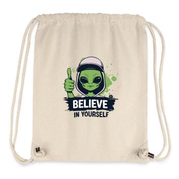 Galactic Self-Trust - Stanley/Stella Recycled Gym Bag - natural - Front