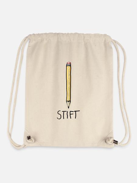 Stift - Azubi in der Lehre - Stanley/Stella recycelter Gym Bag - Naturweiß