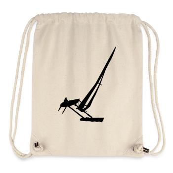catamaran - Stanley/Stella Recycled Gym Bag - natural - Front