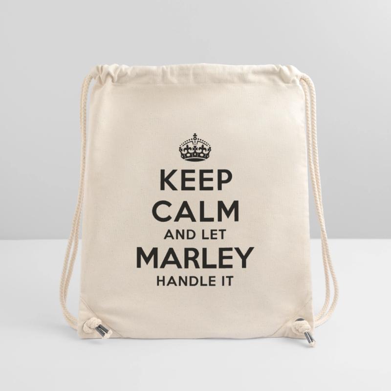 keep calm and let marley handle it Stanley/Stella Recycled Gym Bag