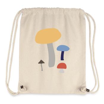 mushrooms - Stanley/Stella Recycled Gym Bag - natural - Front