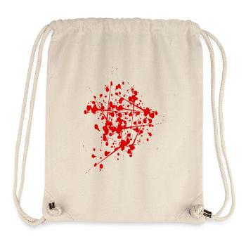 Halloween blood - Stanley/Stella Recycled Gym Bag - natural - Front