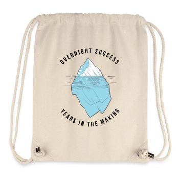 Overnight success... Years in the making - Stanley/Stella Recycled Gym Bag - natural - Front