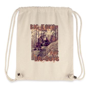 Abatteuse-façonneuse forestière Récolteuse de bois forestier XO750 - Sac à cordon recyclé Stanley/Stella - blanc naturel - Devant