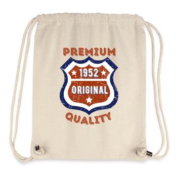 Premium quality 1952 - Stanley/Stella Recycled Gym Bag - natural - Front