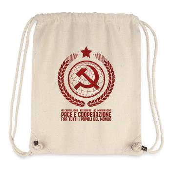 Communist Internationalism - Stanley/Stella Recycled Gym Bag - natural - Front