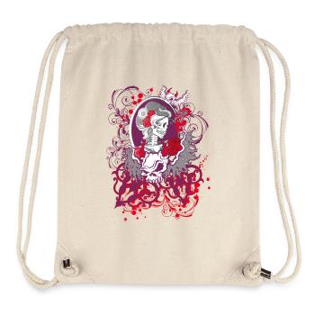 Dia de los Muertos - Stanley/Stella recycelter Gym Bag - Naturweiß - Vorne
