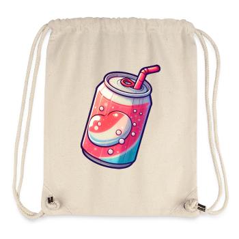 Soda Can - Vintage Barware - Stanley/Stella Recycled Gym Bag - natural - Front