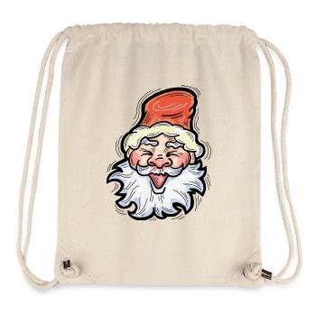 Santa Claus - Stanley/Stella Recycled Gym Bag - natural - Front