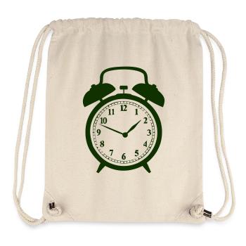 alarm clock - Stanley/Stella Recycled Gym Bag - natural - Front