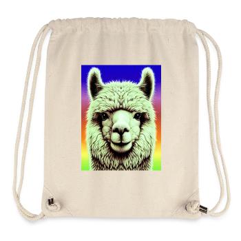 Alpaca - Stanley/Stella Recycled Gym Bag - natural - Front