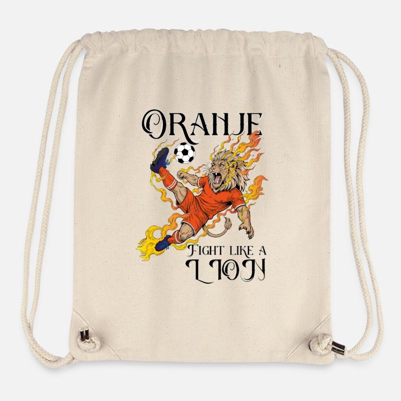 OranjeFlaL - Sac à cordon recyclé Stanley/Stella - blanc naturel