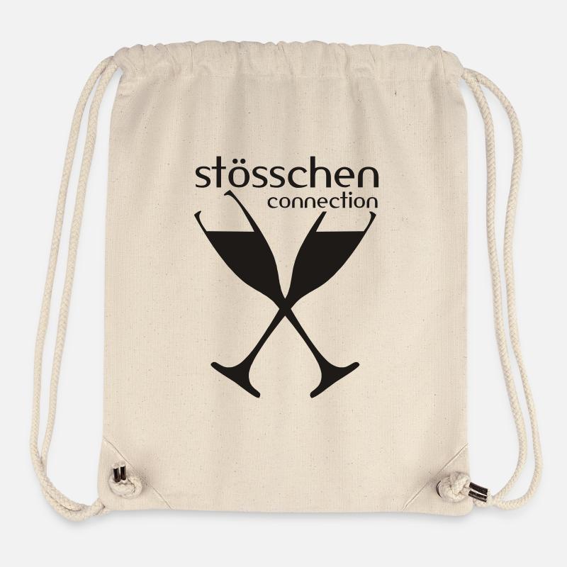 Stösschen Connection - Stanley/Stella recycelter Gym Bag - Naturweiß