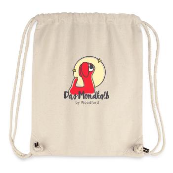 The mooncalf logo. The logo of the moon calves. - Stanley/Stella Recycled Gym Bag - natural - Front
