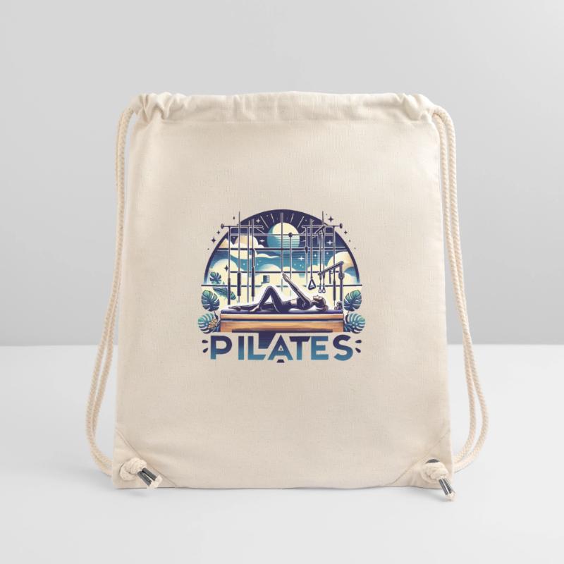 "Pilates" - Dynamisches Studiodesign Stanley/Stella recycelter Gym Bag