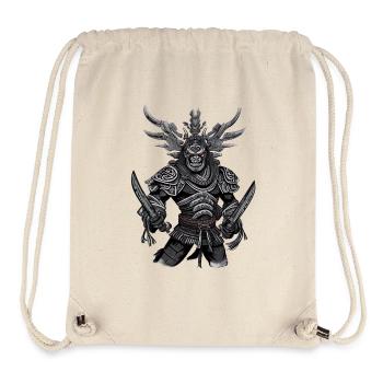 Japan Japanischer Samurai Krieger Oni Dämon - Stanley/Stella recycelter Gym Bag - Naturweiß - Vorne