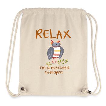 Physiotherapist - Stanley/Stella Recycled Gym Bag - natural - Front