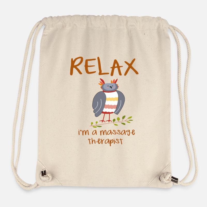 Physiotherapist - Stanley/Stella Recycled Gym Bag - natural