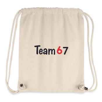 Team 6 7 – Collective Text Design - Stanley/Stella Recycled Gym Bag - natural - Front