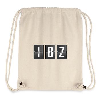 IBZ Ibiza Shirt / Destination Shirt - Stanley/Stella recycelter Gym Bag - Naturweiß - Vorne