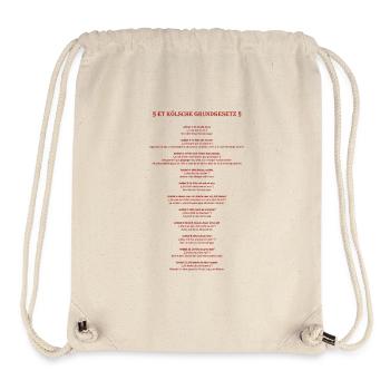 Et Kölsche Basic Law - Et Kölsche Basic Law - Stanley/Stella Recycled Gym Bag - natural - Front